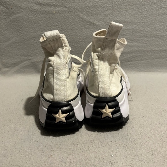 Converse Run Star Hike Platform Unisex High Top Sneakers White M 6.5 W 8 - Picture 6 of 10